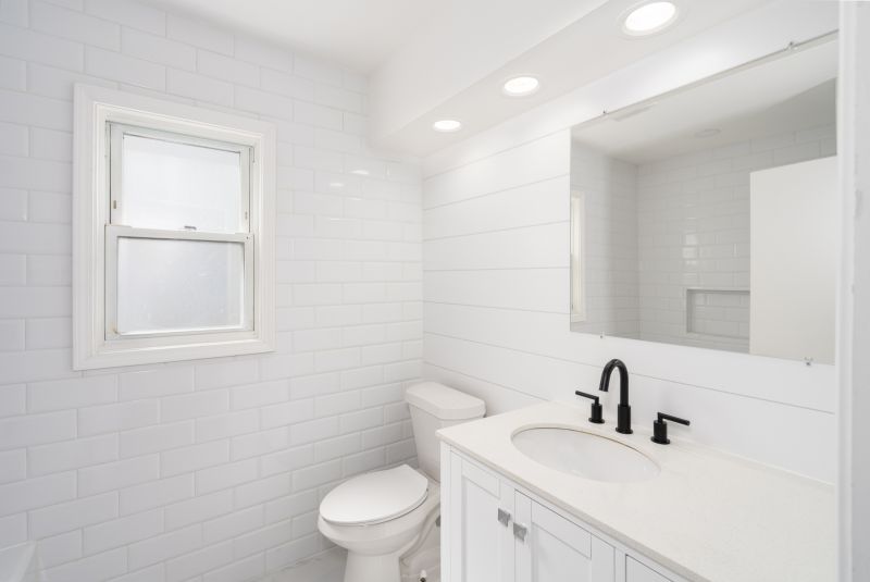 Brightened Bathroom Space